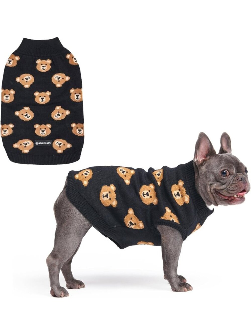 Cozy Knit Dog Sweater for Winter - Warm Pet Clothes, Sizes Small to Large